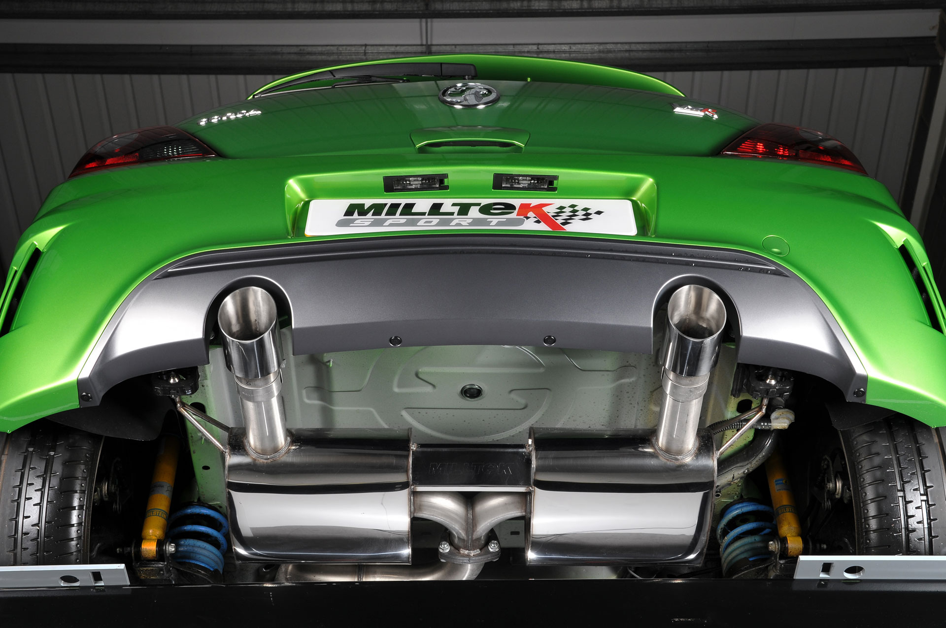 New Milltek exhaust Corsa VXR Nürburgring
