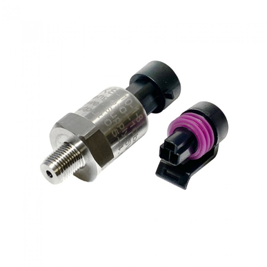 10 bar (150 psi) senzor de presiune de combustibil/ulei, 1/8 NPT, cu conector 10 bar (150 psi) senzor de presiune de combustibil/ulei, 1/8 NPT, cu conector
