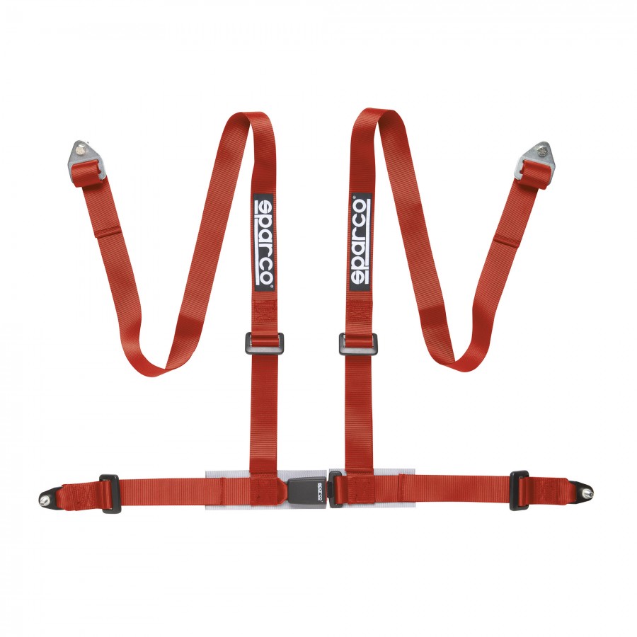 Centura Sparco 4 puncte Rosu Centura Sparco 4 puncte Rosu